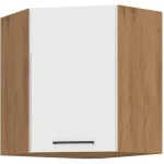 Niki 30. konyha 60X60 GN-72 1F (45°) 58,5x71,5x58,5cm fényes fehér/lancelot tölgy Népszerű